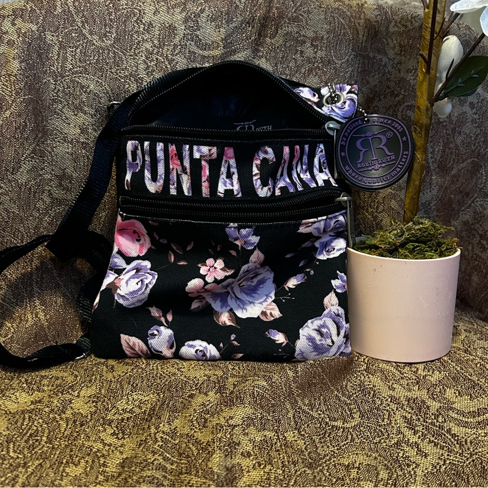Robin Ruth Punta Cana crossbody flowered purse